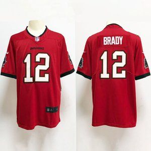 NWT Tom Brady #12 Red Tampa Bay Buccaneers Jersey